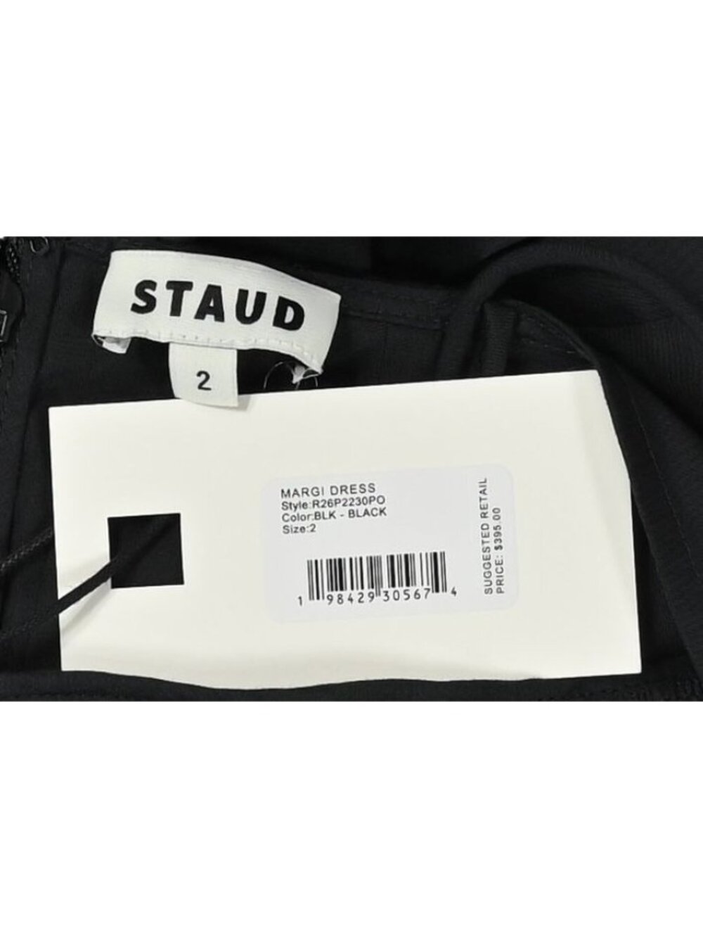 Staud Margi Dress in Black - Picture 4 of 4